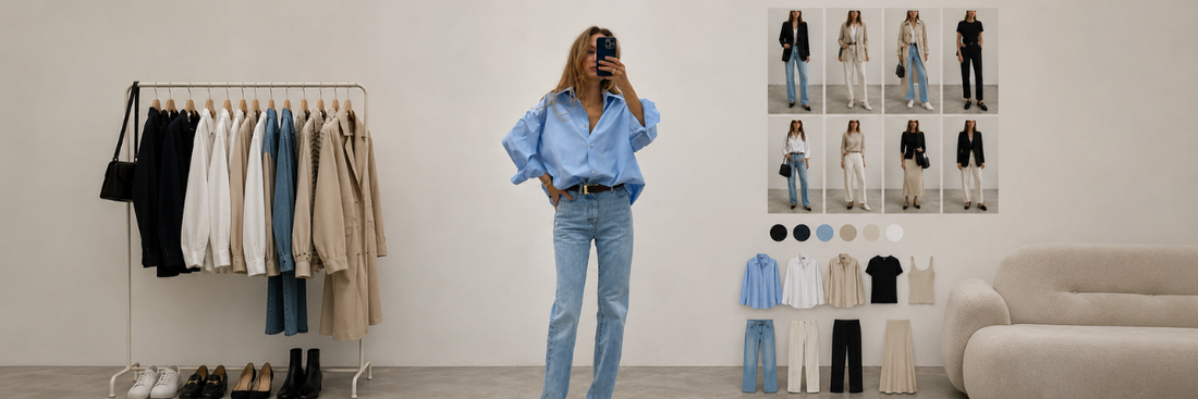 Capsule wardrobe tips: zo heb je iedere dag een goed gestylde outfit