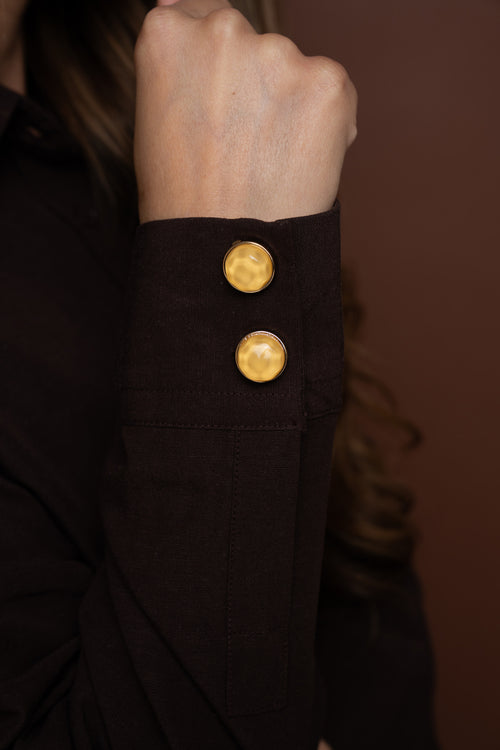 Button Ambre Clair